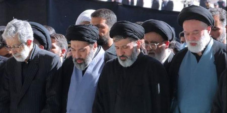 جنازة على خامنئي، ظهور 3 من أبناء المرشد السابق غياب مجتبى ( فيديو) - المدينة برس