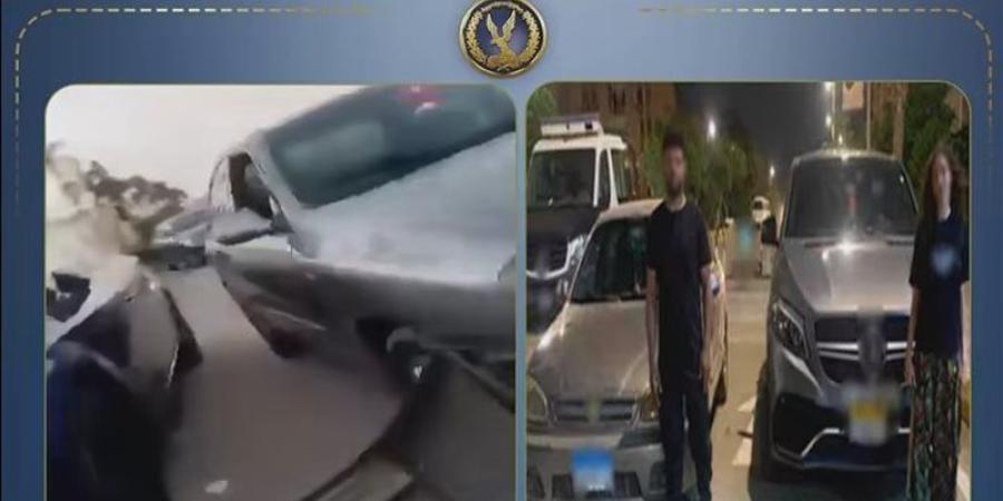 سيارة دبلوماسية تتسبب في حادث بالتجمع الخامس، والأمن يكشف الحقيقة - المدينة برس