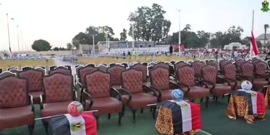 شاشات عملاقة وطوابير جماهيرية، هكذا استعدت المنيا لمباراة مصر والأرجنتين - المدينة برس