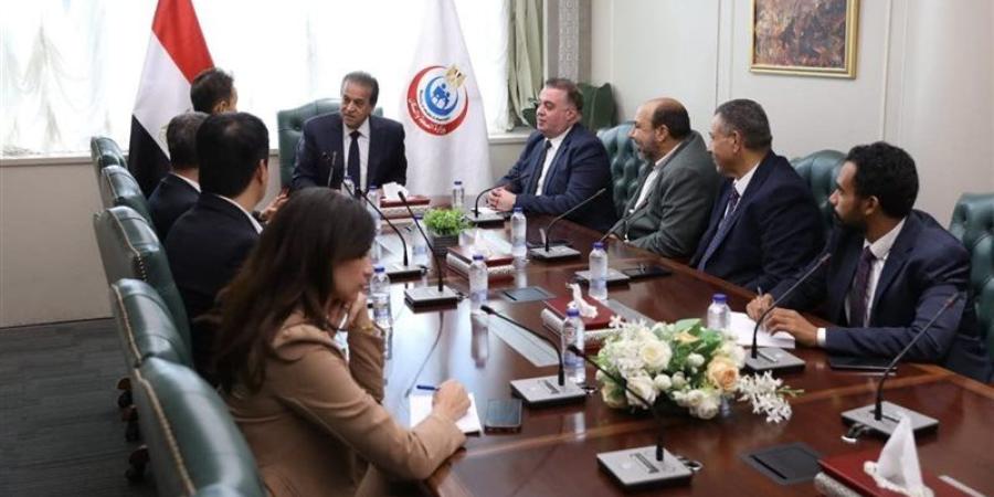 وزير الصحة يبحث تعزيز التدريب الطبي والتحول الرقمي لتطوير المنظومة العلاجية - المدينة برس