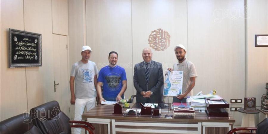 مياه مطروح تطلق حملة لترشيد استهلاك المياه بالمصالح الحكومية وتعلن عن مبادرة بجوائز قيمة - المدينة برس
