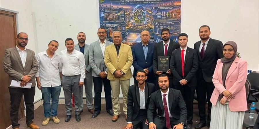 طلاب هندسة القناة يحولون مشروعات تخرجهم إلى أبحاث علمية منشورة - المدينة برس