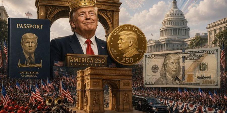 كيف حول ترامب احتفال أمريكا بعيد تأسيسها الـ250 إلى عرض يكرس عبادة الزعيم؟.. جواز سفر بصورته.. ورقة نقدية بتوقيعه.. ومجسم يريد تشييده في قلب واشنطن - المدينة برس