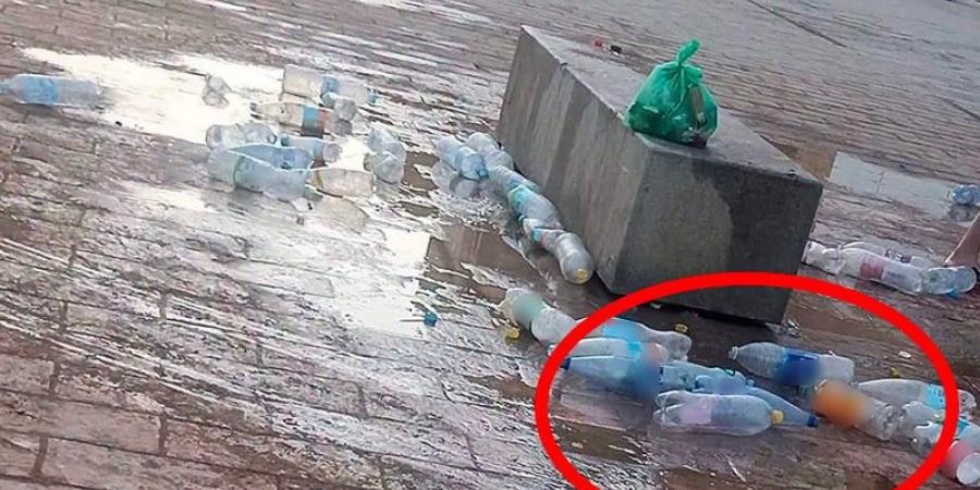قوارير بلاستيكية تسيء للشواطئ المغربية وتحيي النقاش حول السلوك البيئي - بوابة المدينة برس