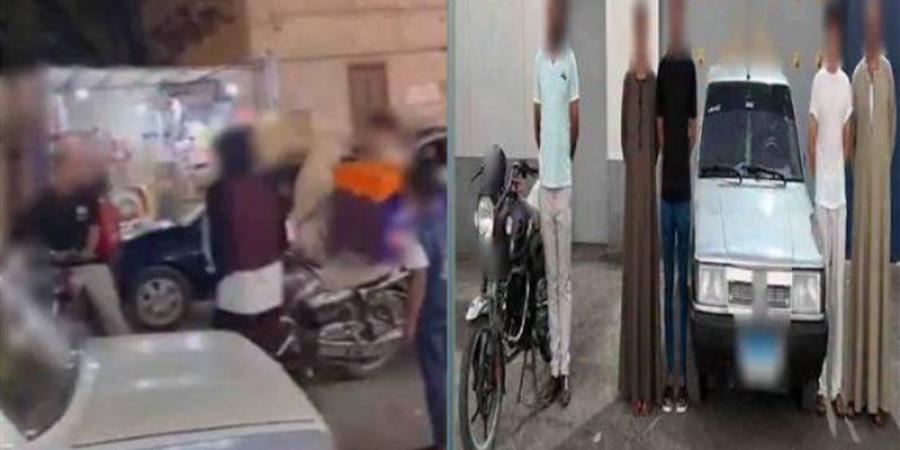 بسبب أولوية المرور، ضبط 5 أشخاص من طرفي مشاجرة بأسيوط (فيديو) - المدينة برس