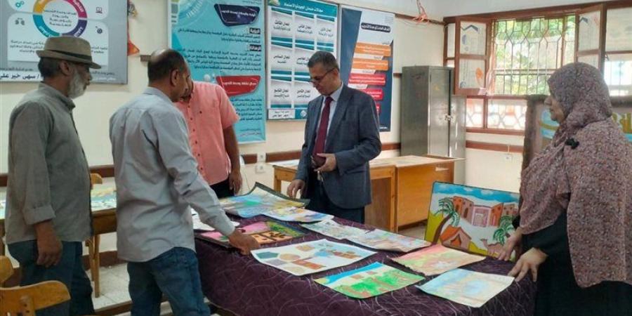 تعليم الوادي الجديد يختتم تقييم مسابقة «لمحات من الوادي» الفنية - المدينة برس