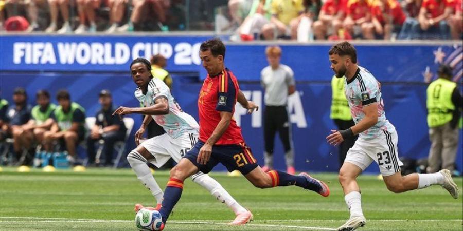 كيتيلير يحرز هدف التعادل لمنتخب بلجيكا في شباك إسبانيا - المدينة برس
