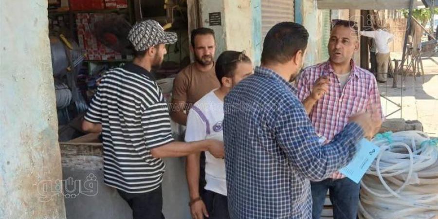 تشميع 10 محال غير مرخصة خلال حملات في المنيا - المدينة برس