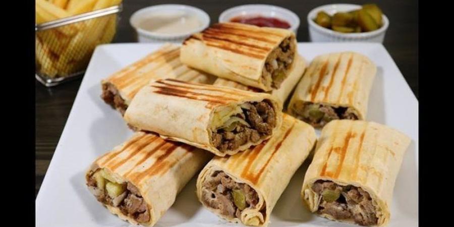 طريقة عمل شاورما اللحمة في المنزل زي المطاعم وبخطوات بسيطة - المدينة برس