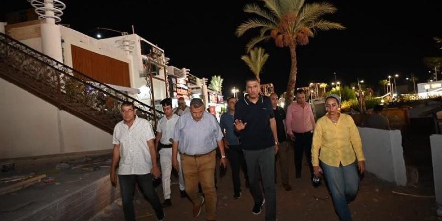 محافظ جنوب سيناء يتفقد خليج نعمة بعد انتهاء مهلة تقنين الأوضاع - المدينة برس