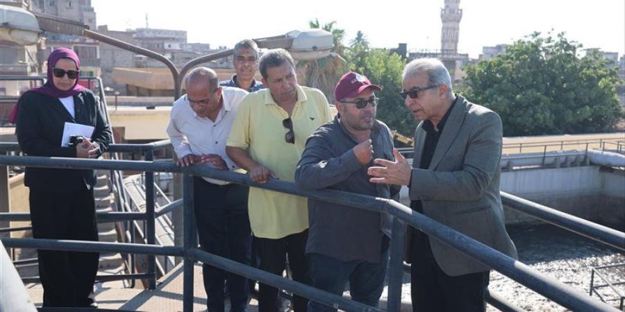 رئيس “صرف الإسكندرية” يتابع انتظام العمل بمحطة معالجة الهانوفيل - المدينة برس