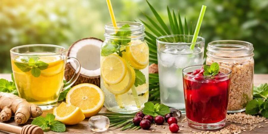 10 مشروبات طبيعية تدعم صحة فروة الرأس - المدينة برس