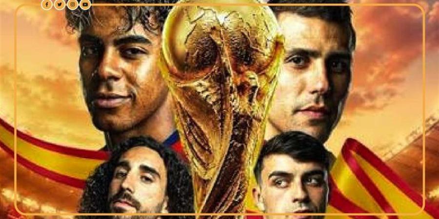 أرقام إسبانيا في كأس العالم 2026 بعد التتويج باللقب (إنفوجراف) - المدينة برس