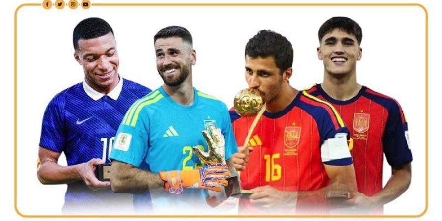 إسبانيا تسيطر على جوائز الأفضل في كأس العالم 2026 (انفوجراف) - المدينة برس