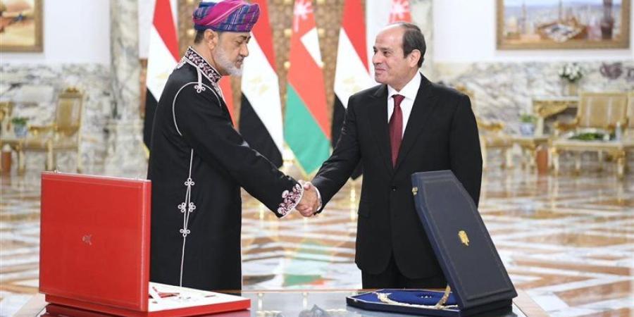 تطور العلاقات المصرية العُمانية بقيادة الرئيس السيسي والسلطان هيثم.. تعزيز الشراكة القائمة على ترسيخ الأمن والاستقرار والتنمية الاقتصادية.. وتكثيف التنسيق السياسي والدعم لمواجهة التحديات - المدينة برس