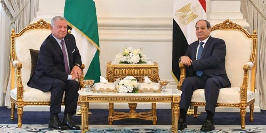 السيسي لـ ملك الأردن: أمنكم جزء لا يتجزأ من الأمن القومي المصري.. نرفض وندين الاعتداءات الإيرانية الآثمة عليكم.. ونساند إجراءاتكم لحماية أمن وسيادة المملكة وصون مقدرات شعبها - المدينة برس