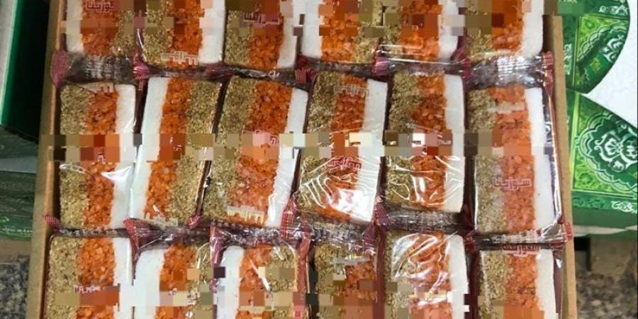 ضبط مصنع غير مرخص لحلوى المولد والتحفظ على 320 كيلو من المنتجات بالقليوبية - المدينة برس