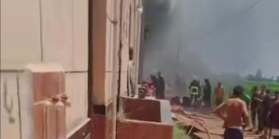 السيطرة علي حريق نشب بمخزن أدوات كهربائية في كفر شكر بالقليوبية - المدينة برس