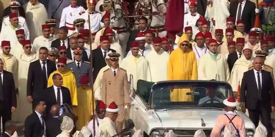 الملك محمد السادس يترأس حفل تجديد البيعة والولاء في قصر تطوان - بوابة المدينة برس