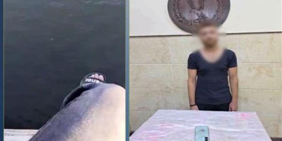 الجميع ظنها النهاية، مفاجأة وراء فيديو شاب يقف فوق سور المجرى المائي في البحيرة - المدينة برس