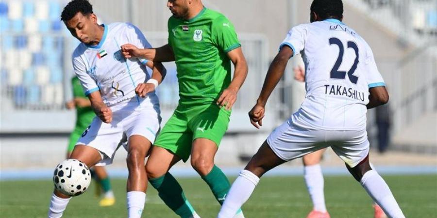 المصري يفوز على دبا الفجيرة الإماراتي 3-1 وديا بالإسماعيلية (صور) - المدينة برس