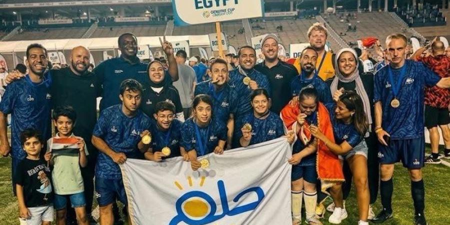 وزيرة التضامن تهنئ فريق «حلم» بعد حصد كأس العالم لكرة القدم الدامجة بأمريكا - المدينة برس