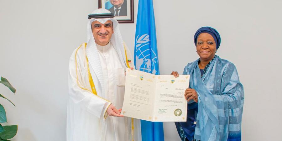 سفير الكويت بكينيا أنس معرفي ممثل دائم لدى برنامجي الأمم المتحدة للبيئة والمستوطنات البشرية - بوابة المدينة برس