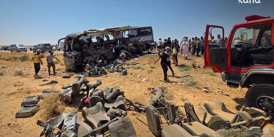 تفجير حافلة يخلف إصابات في دمشق - بوابة المدينة برس