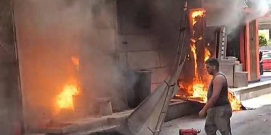 السيطرة على حريق التهم محتويات مطعم في ميدان المطبعة بدار السلام والسبب أسطوانة بوتاجاز - المدينة برس