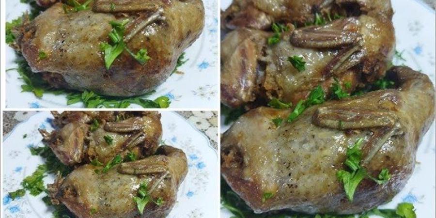 طريقة عمل السمان المحشي بالكبد والقوانص - المدينة برس