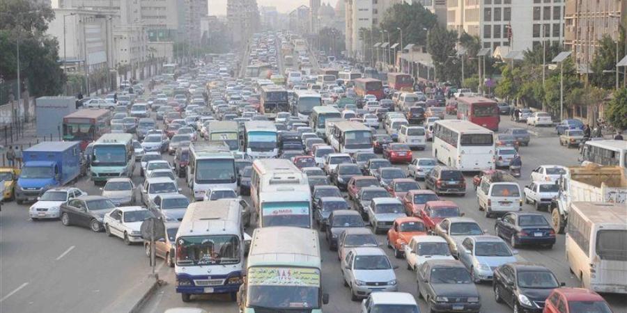 أحجام متحركة، حالة المرور اليوم الثلاثاء في القاهرة والجيزة والقليوبية والإسكندرية - المدينة برس