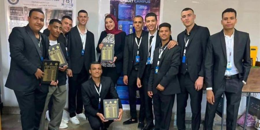طلاب جامعة حلوان التكنولوجية يحولون الحرم الجامعي إلى نموذج ذكي للمستقبل - المدينة برس