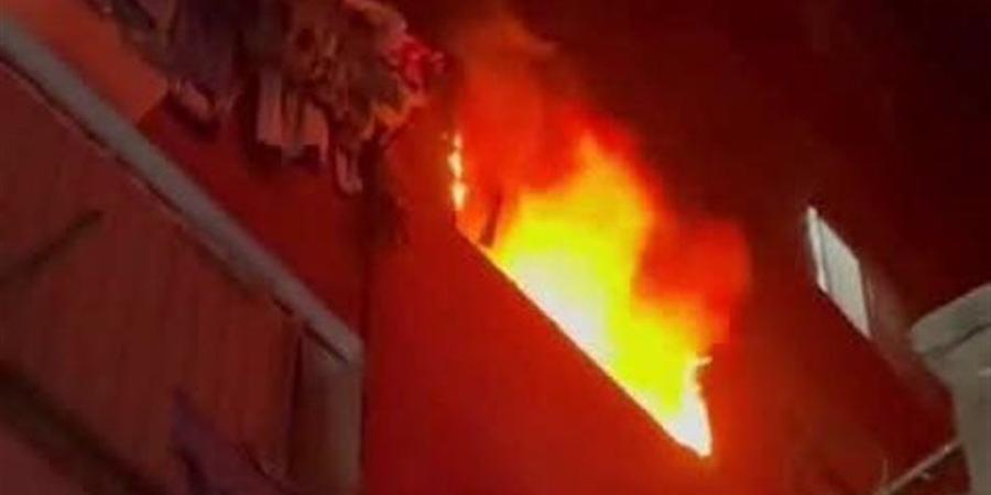 بعد يومين من كارثة المطبعة، حريق هائل في شقة سكنية بعقار من 6 طوابق بدار السلام (فيديو) - المدينة برس