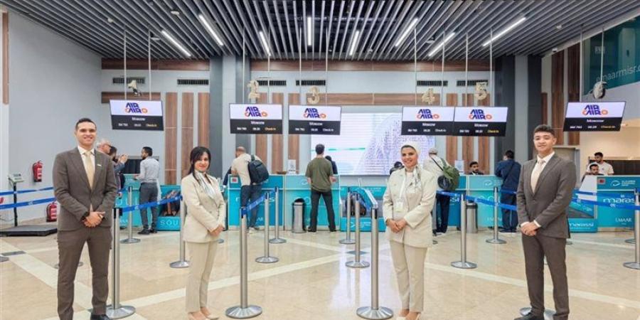 انطلاق أولى رحلات آيركايرو من العلمين إلى موسكو وعلى متنها 176 راكبا - المدينة برس